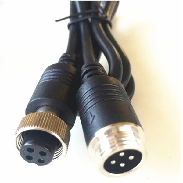 Gx12 4pin Male 12mm Screw Mounting Cable Connector Aviation Plug - Buy ...