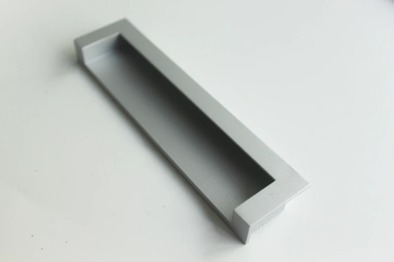 Provide Zinc Alloy Hafele Style Metal Recessed Handle For Wood