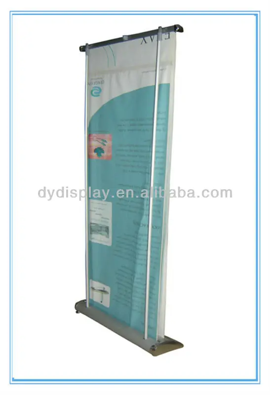 Floor Standing Electric Scrolling Roll Up Banner Stand Buy New Design