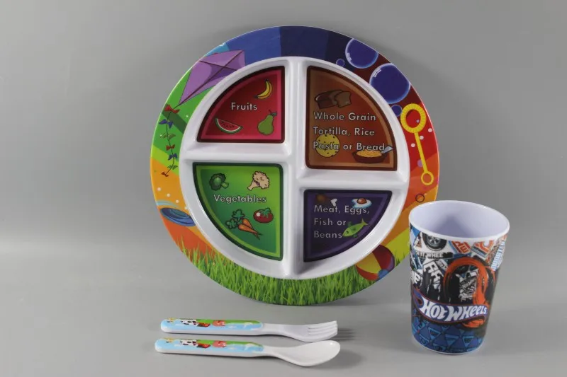 Melamine Children Dinnerware Kid's DINNER SET