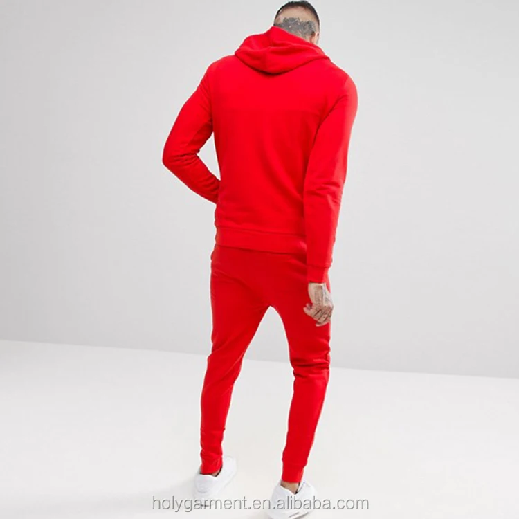 High Quality Unbranded Tracksuit Wholesale Streetwear Plain Cotton