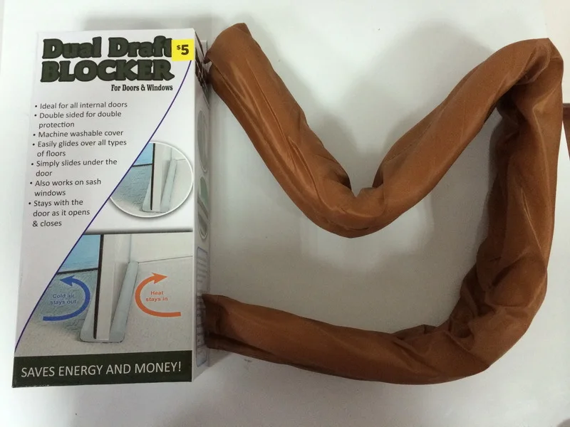 As Seen On Tv Dual Draft Blocker / Twin Draft Guard Extreme Door Guard