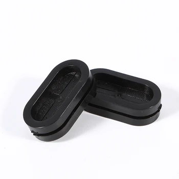 oval rubber plug