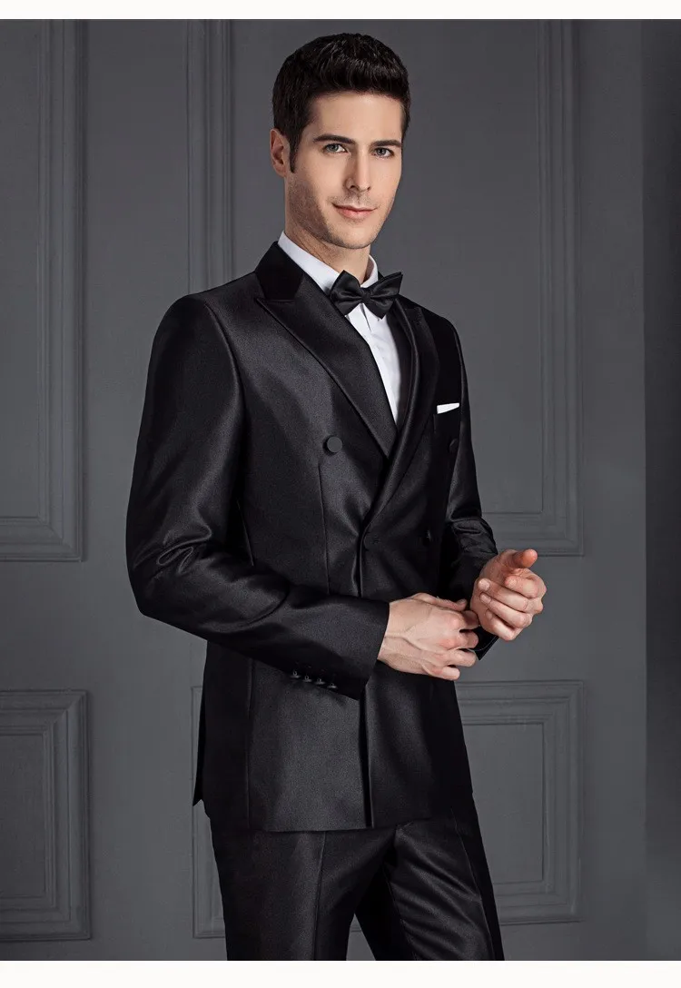 Custom French Men's Wedding Suits