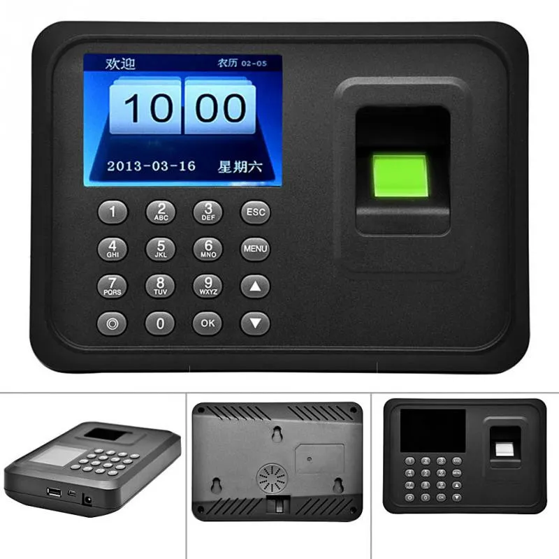 Standalone Biometric Time Recording Type Fingerprint Reader Biometric ...