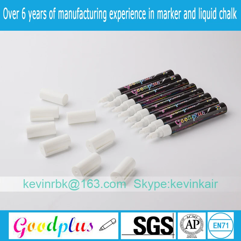 Artline Chalk Marker 6mm White Color Washable Liquid Chalk Markers Dry Erase Chalk Markers
