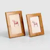 Elegant handmade natural bamboo photo frames for gifts