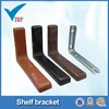 More plastic color adhesive shelf bracket VT-13.003