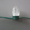 Smart RGB color changing C9 led pixel bulb light string; Christmas tree led lights