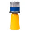 GEELIAN patented solar led railway rotary light, solar warning blinker light for traffic cones