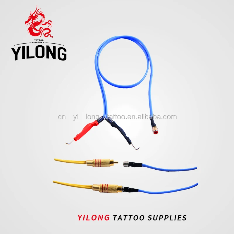 Red Silicone Clipcord High Quality Tattoo Clipcord