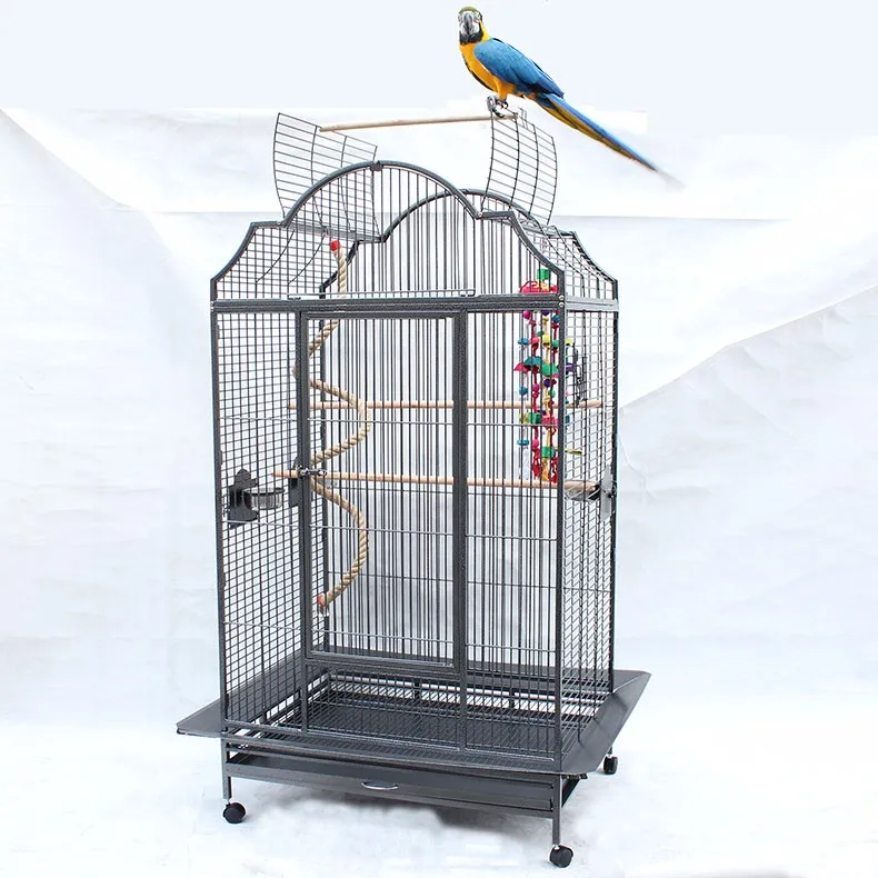 Chinese Large Bird Cage For Sale Top Open Macaw Cage With Wheels B28 Buy Large Bird Cage,Macaw