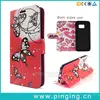 Duplex Color printing mobile phone leather flip case for Tecno N2S N5S , wallet case cover for Tecno N2S N5S