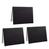 Classic black pu leather diploma document cover certificate holder with 4 Corner Ribbons