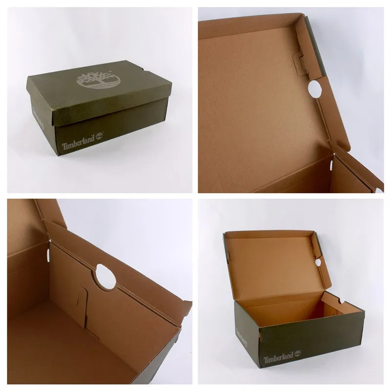 Recycle Paper Folding Shoe Packaging Box Buy Custom Printed With Logo