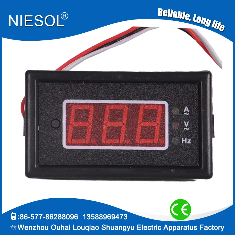 4070hz Digital Volt Amp Frequency Meter,Digital Volt And Amp Meter