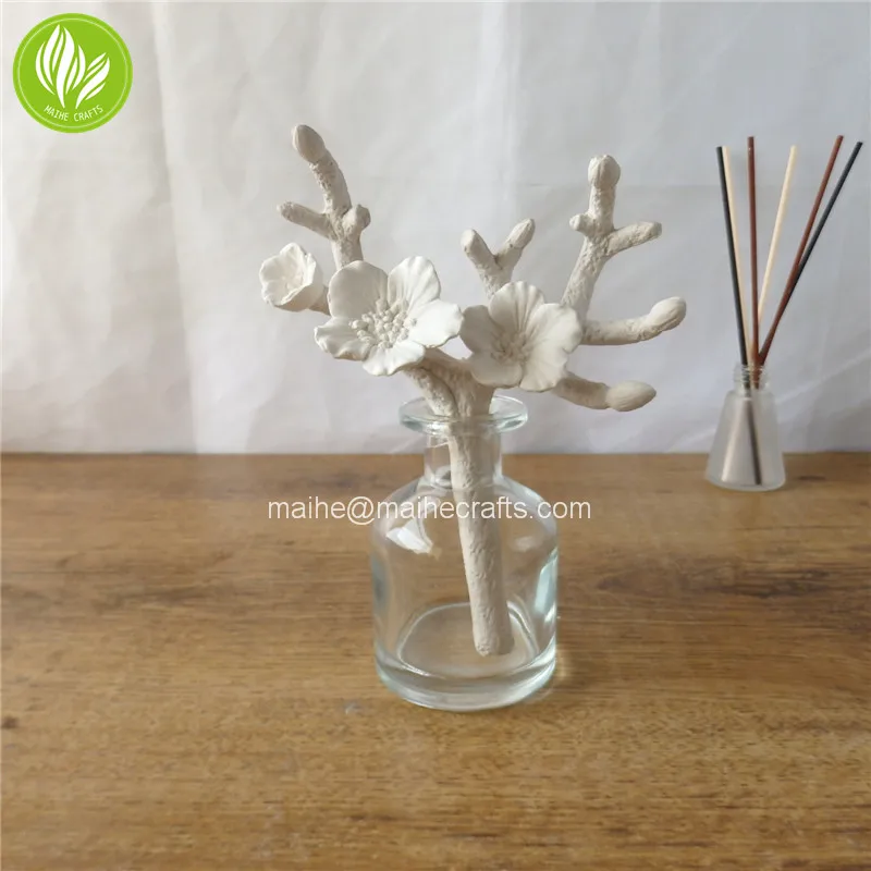 Fragrance Rose Aroma Porcelain Diffuser Ceramic Flower Buy Aroma