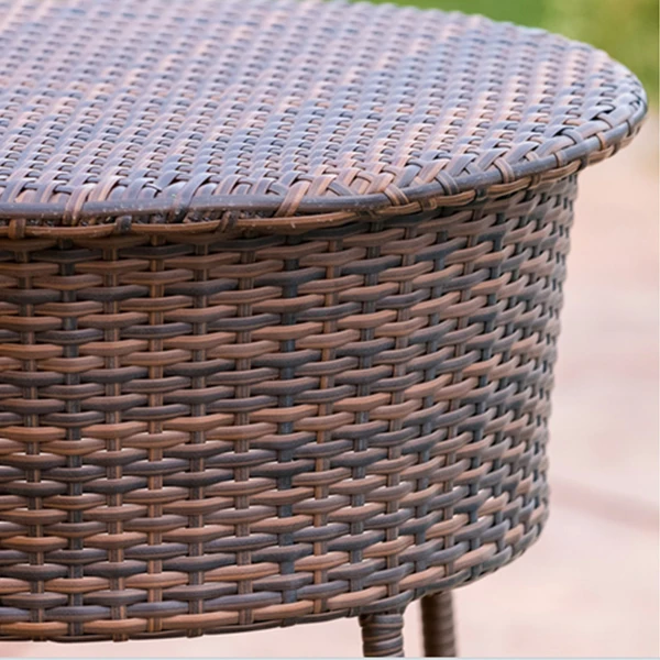 Outdoor Portable Ice Cooler Adjustable Wicker Rattan Coffee Table Buy