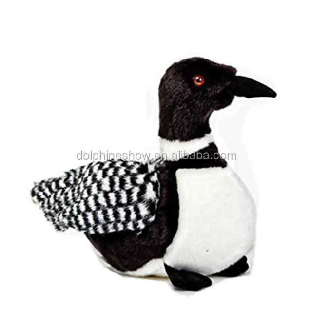 stuffed loon bird