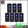 WEIKEN push button switch Led Waterproof Marine Boat Car Rocker Switch ON/OFF electrical switch