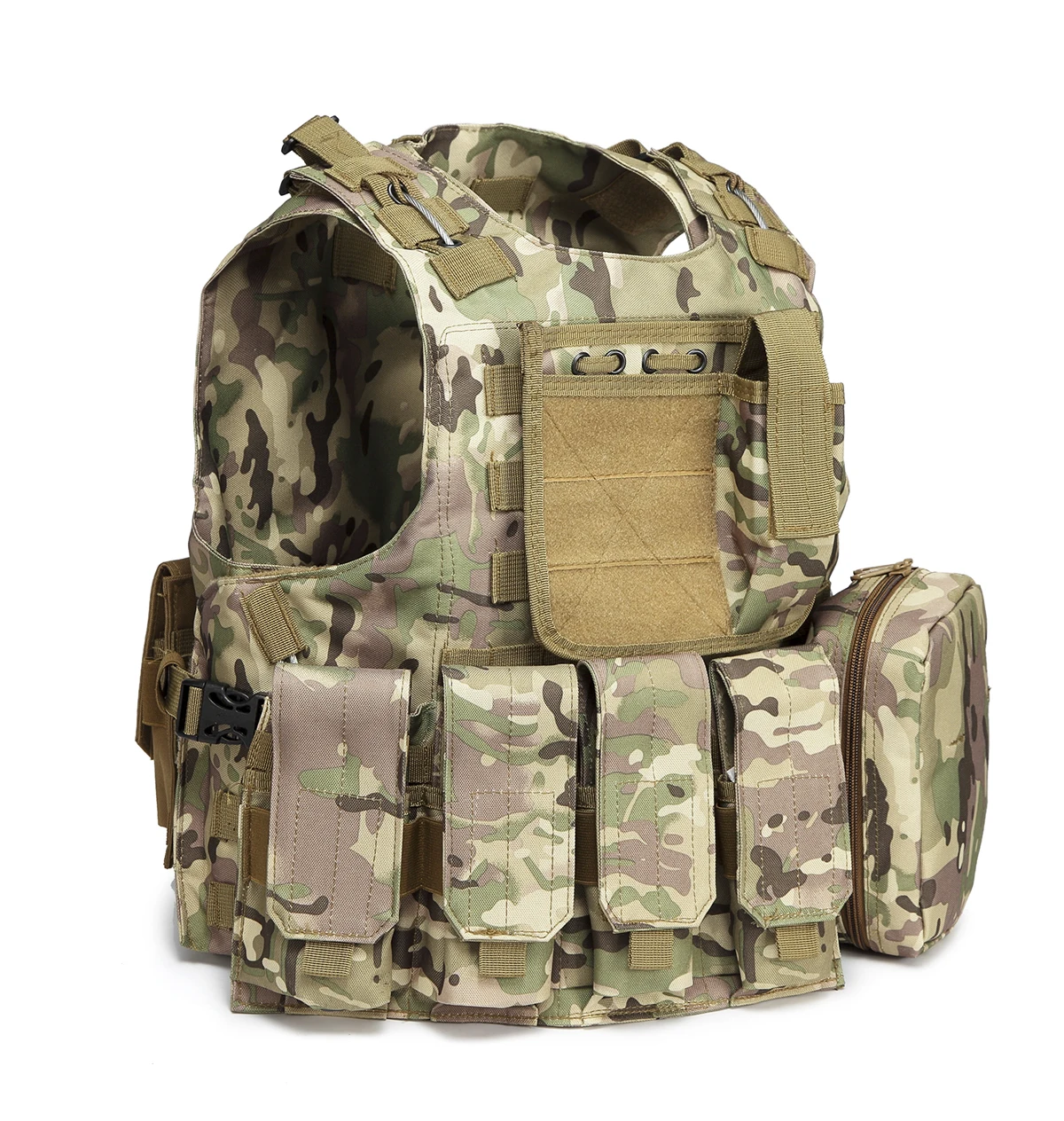 High Quality Cp Multicam Camouflage Tactical Vest With Molle System ...
