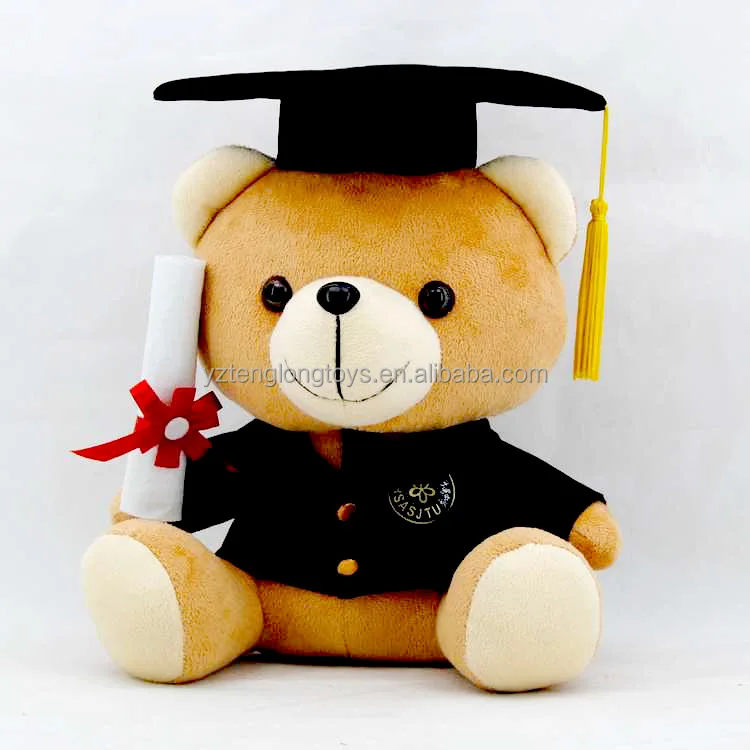 graduation plush toy
