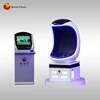 9D VR Game Machine Single Seats Virtual Reality Cinema Simulator with 42 inch touch control