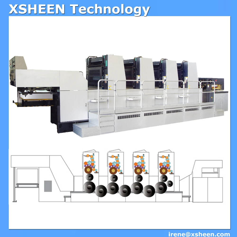 offset paper printing machine