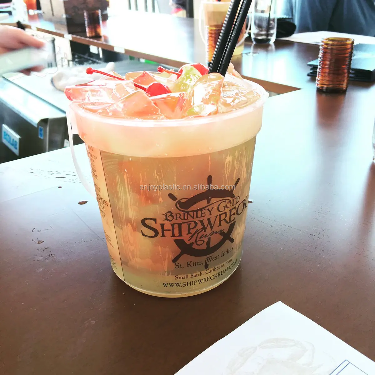 Reusable Cheap Custom Plastic 32oz Beer Bucket Buy 32oz Beer Bucket