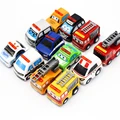 12Pcs Set Hot Wheels Mini Boy Aerial Cars juguetes Pull Back Car Toy Model Cars Multi