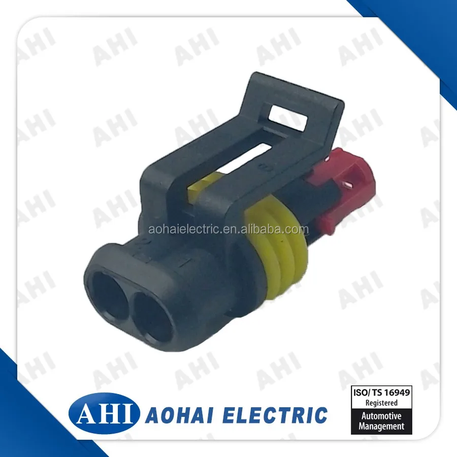 282080-1 Wire To Wire Pa66 Waterproof Sealed Plug Socket ... automotive fuse box south africa 