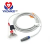 Mindray PM8002 T8 monitor model 6 pin 60 degree connector Adult finger clip / adult soft tip spo2 sensor probe