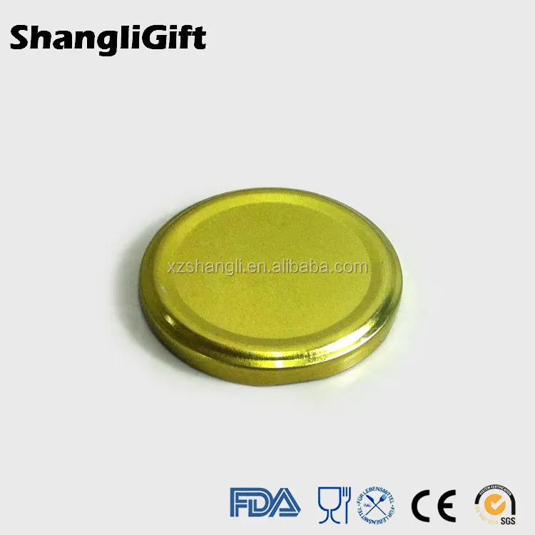 Canning Glass Jar Lug Lid 70mm 77mm Gold Metal Cap Runner Lined Buy