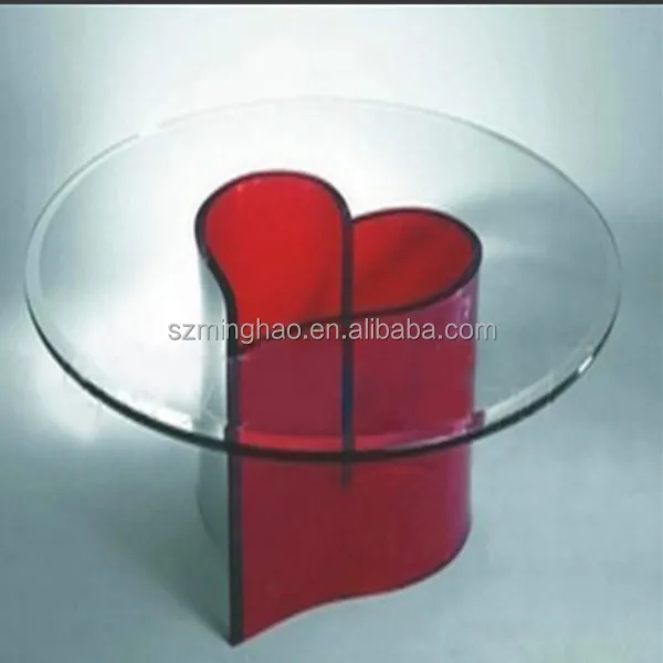 Rectangle Clear Acrylic Dining Table Custom Acrylic Dining Furniture