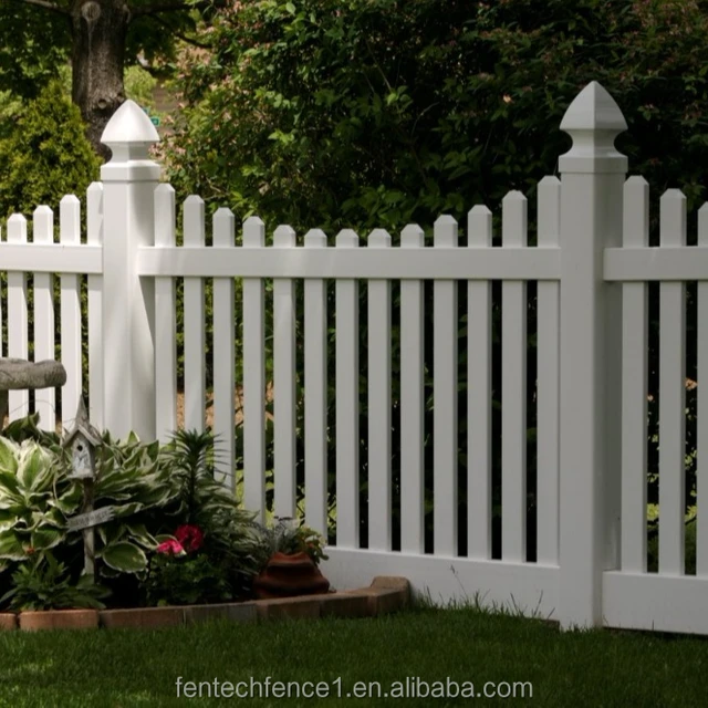 garden vinyl picket fence