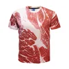 Wholesale Plain Men's Custom 100 Polyester Sublimation T Shirts