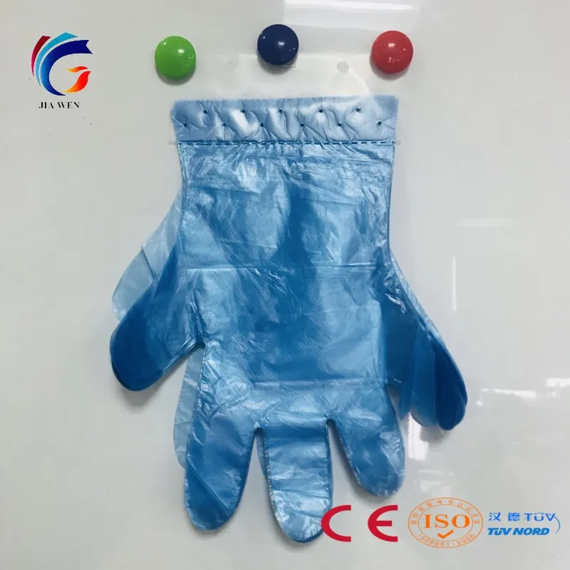 Folded Cheap Disposable Plastic Pe Gloves For Household Cleaning Buy