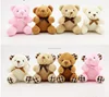 OEM Icti Certification Wholesale Faful Stuffed Soft Tctory China Beautioys Mini Colorful Custom Brand Plush Mini Teddy Bear