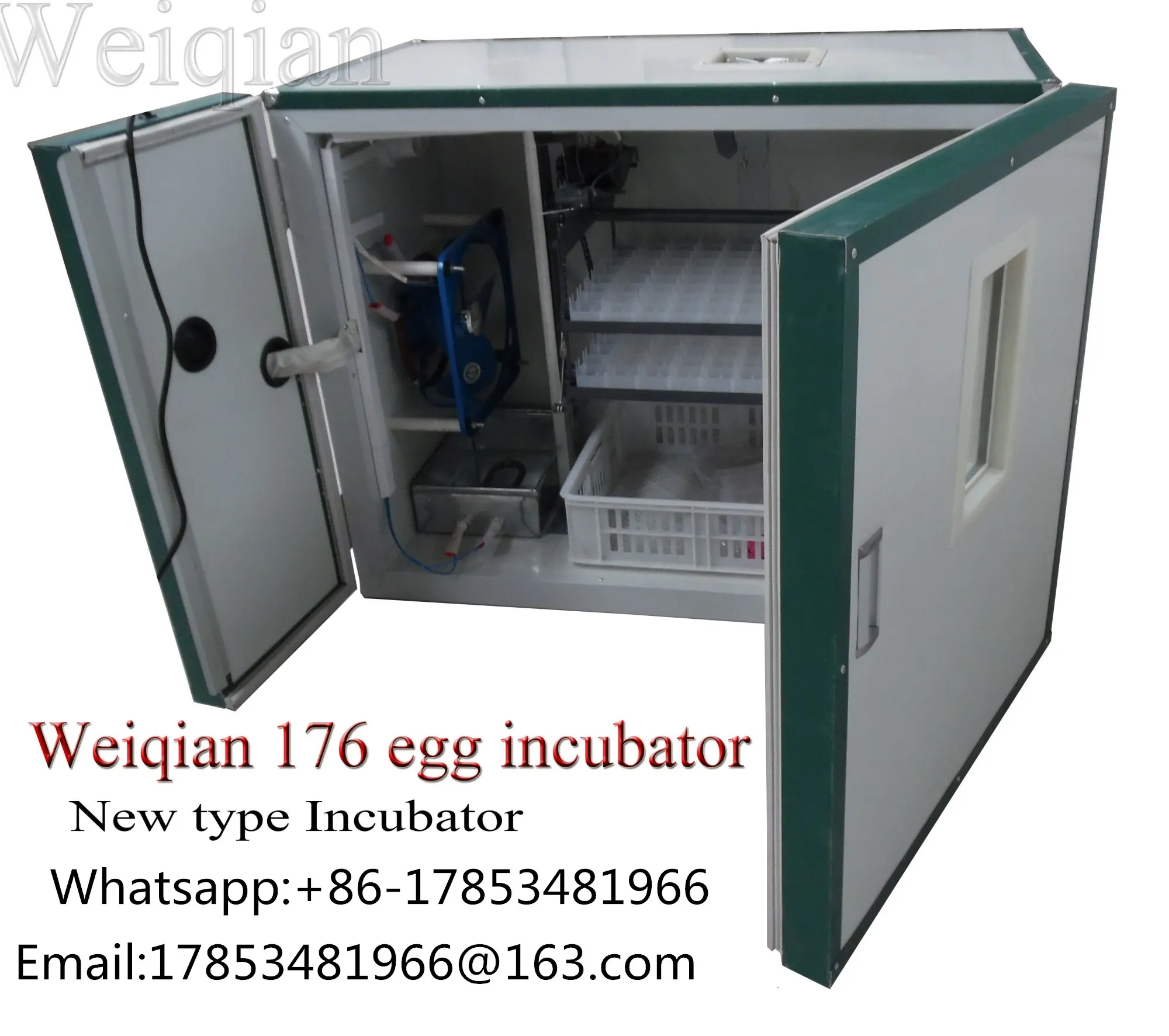 Wq-176 Automatic Egg Incubator Diagram 176 Capacity ...