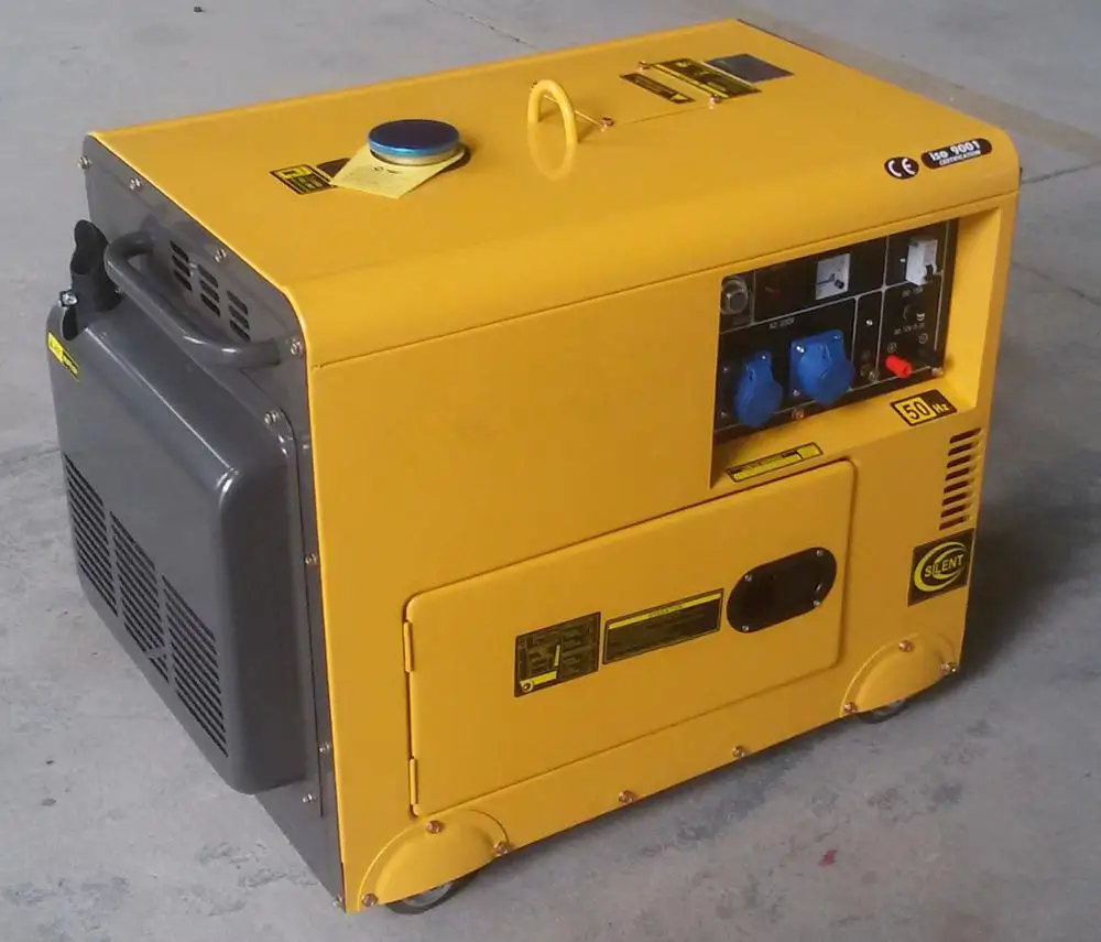 Small Portable Diesel Generator 5kw/remote Start Buy Portable