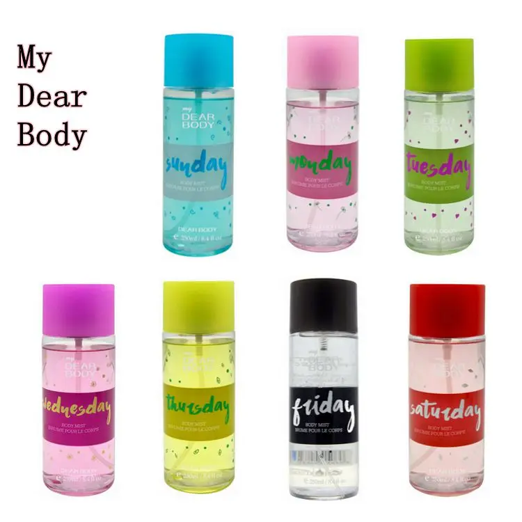 My Dear Body Brand Deodorant Week Series 250 Ml Body Mist For Women