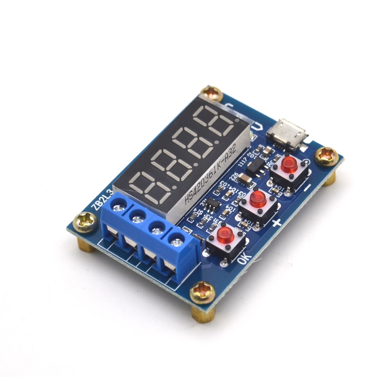 ZB2L3 Li-ion Lithium Lead-acid Battery Capacity Meter Discharge Analyzer Tester