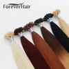 Wholesale Top Quality Full Cuticle Nail Tip 100% Chinese Remy Hair Extension