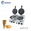 Electric Ice Cream Cone Maker Double Plates Small Waffle Cone Baker