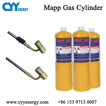 Portable Mapp Gas Cylinder For Welding - Buy Mapp Gas,Gas Cylinder,Mapp ...