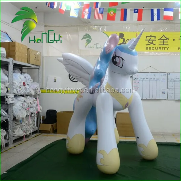 Big Size Pvc Air Inflatable Horse Bouncer,Plastic Ride On Horse Toy ...