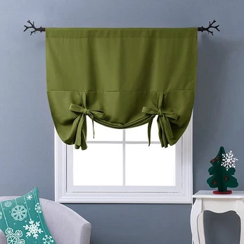 Blackout Drapery Curtain Olive Green For Kitchen Room Hotel Blackout Drapery Curtain Olive Green