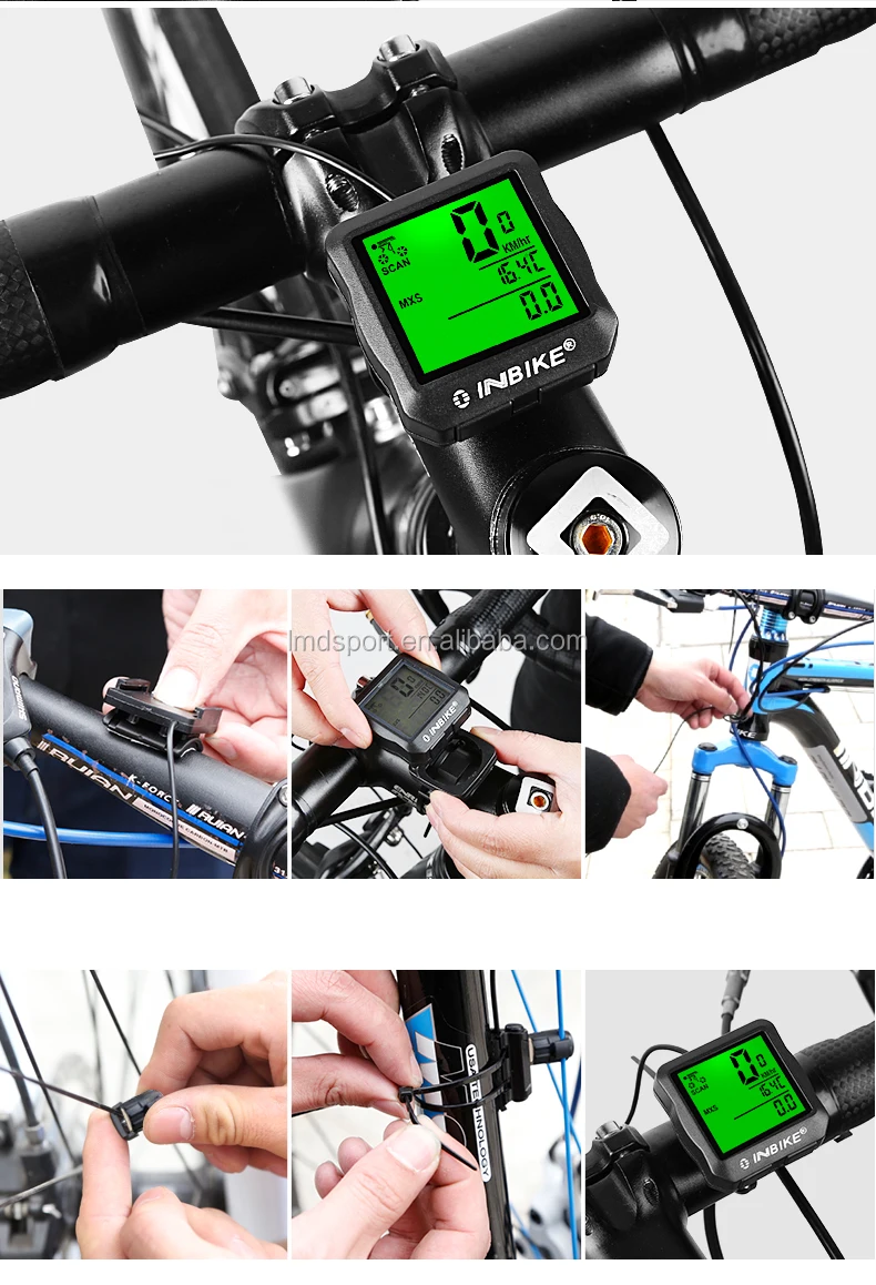 Inbike Wired Waterproof Speedometer Bicycle Computer Buy Ys Bicycle