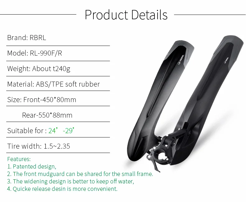 mudguard 27.5