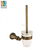 Brass High Quality Bronze Plated Toilet Brush & Holder Bathroom Accessories